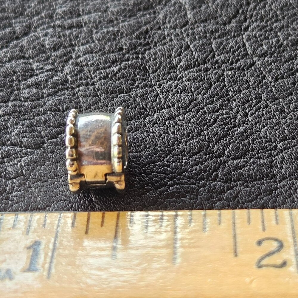 Pandora Sterling Silver Double Wreath Clip Charm (Retired) - Picture 6 of 7